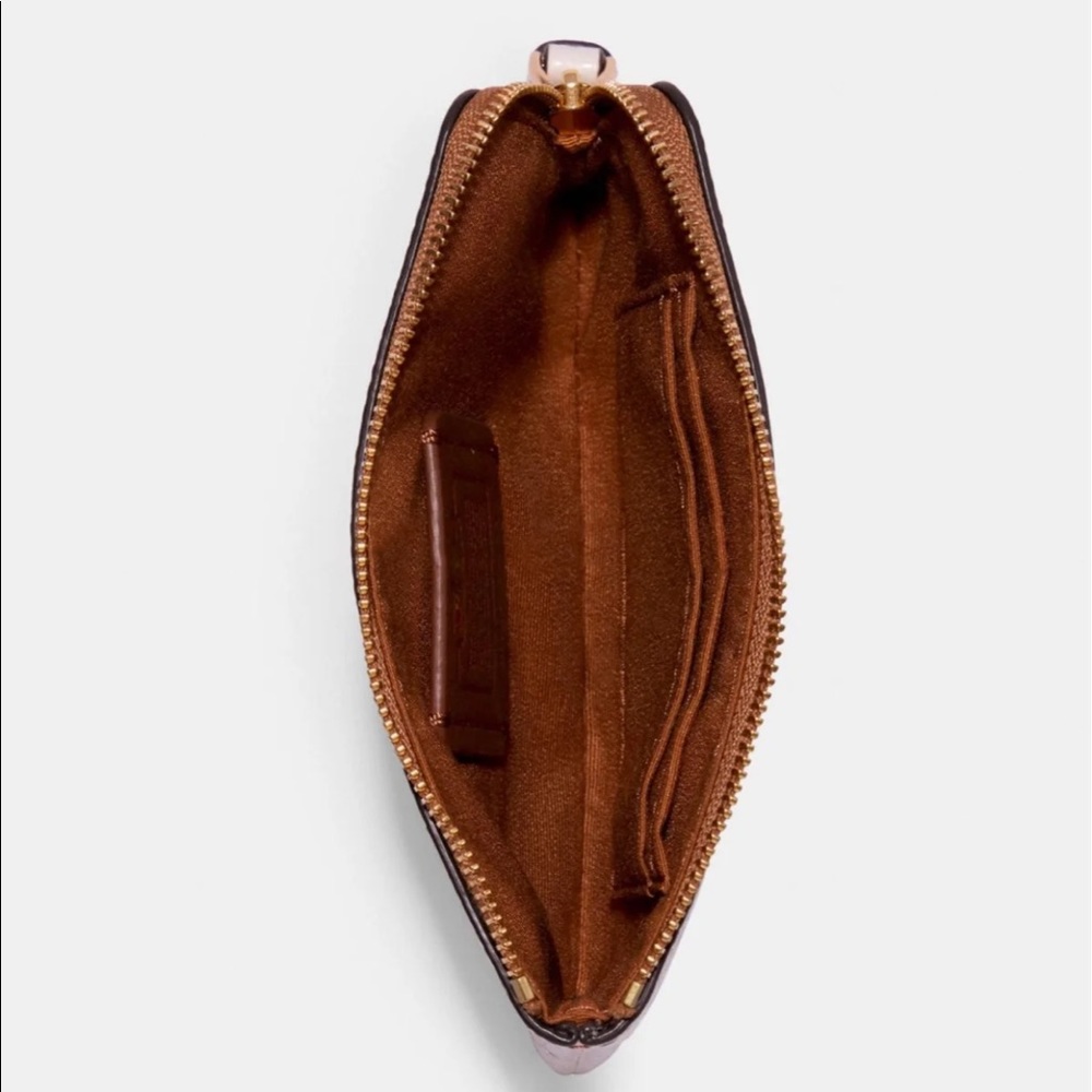 Coach Wristlet With Rainbow Roller Skate Graphic - Picture 2 of 3